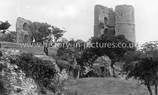 Hadleigh Castle, Hadleigh, Esex. c.1910.
